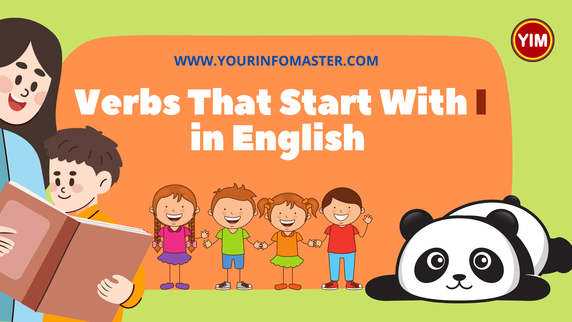 Verbs That Start With I English Vocabulary Your Info Master