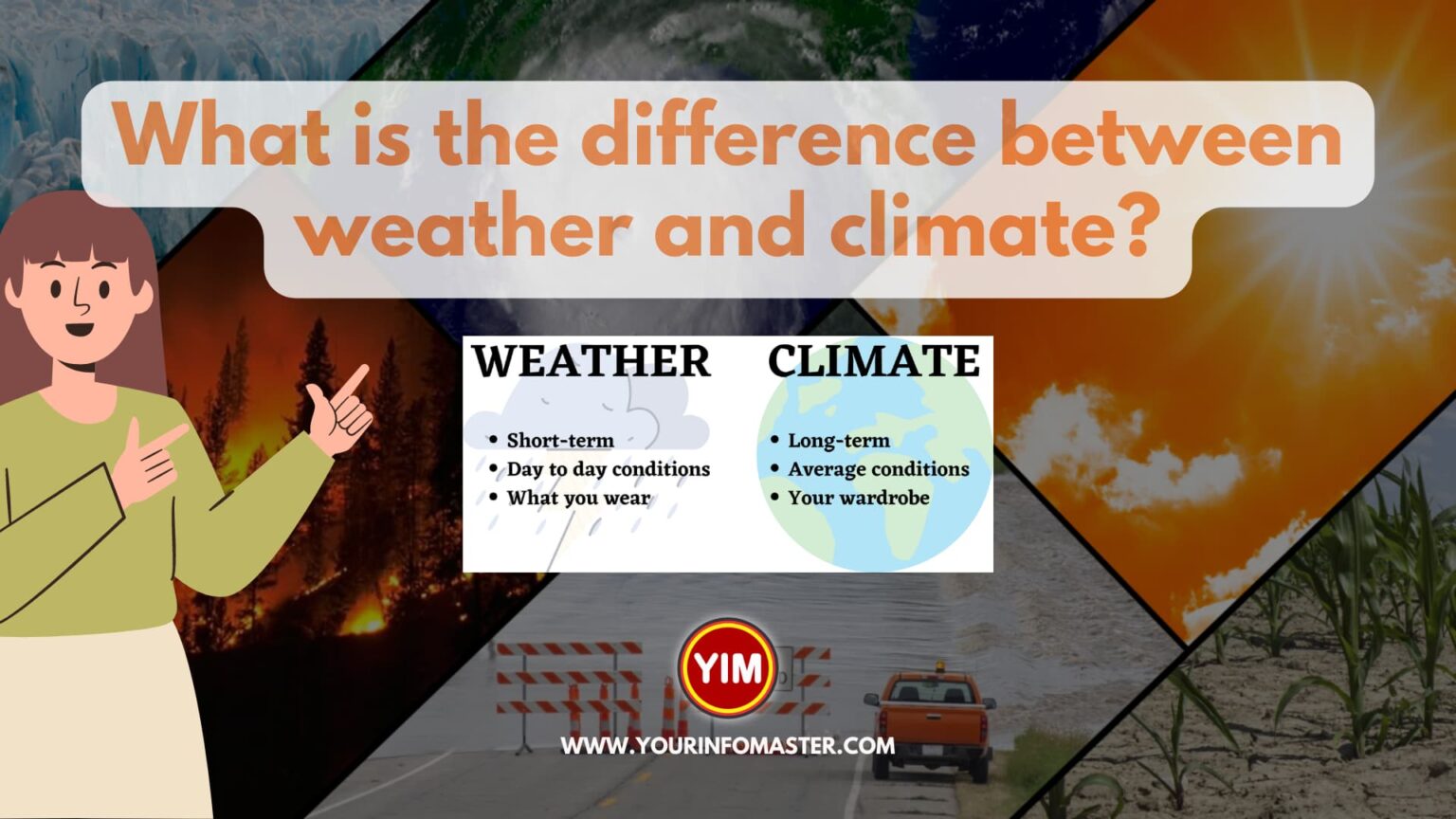 What is the difference between weather and climate? - Your Info Master