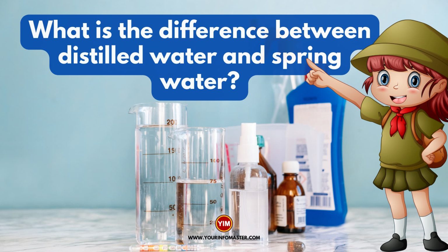 What Is The Difference Between Distilled Water And Spring Water? - Your ...