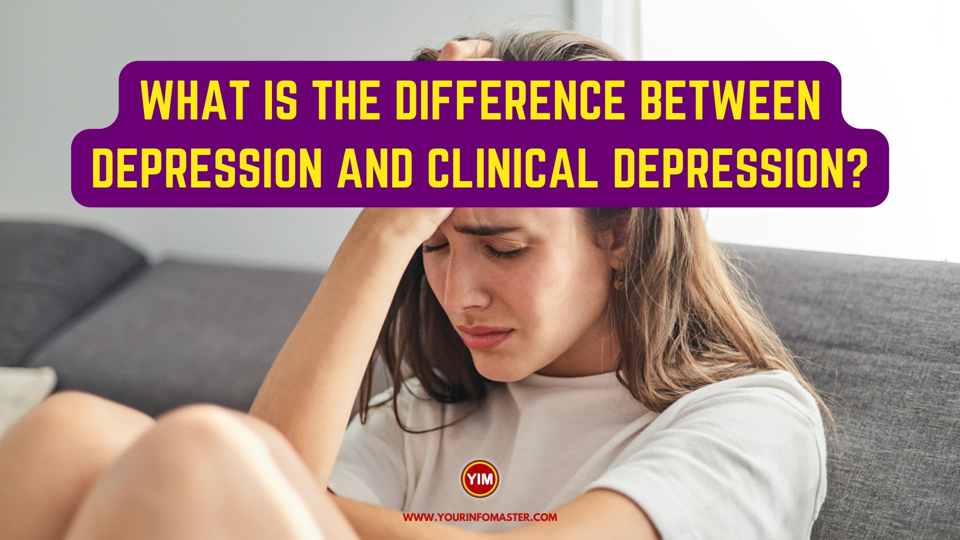 What Is The Difference Between Depression And Clinical Depression 