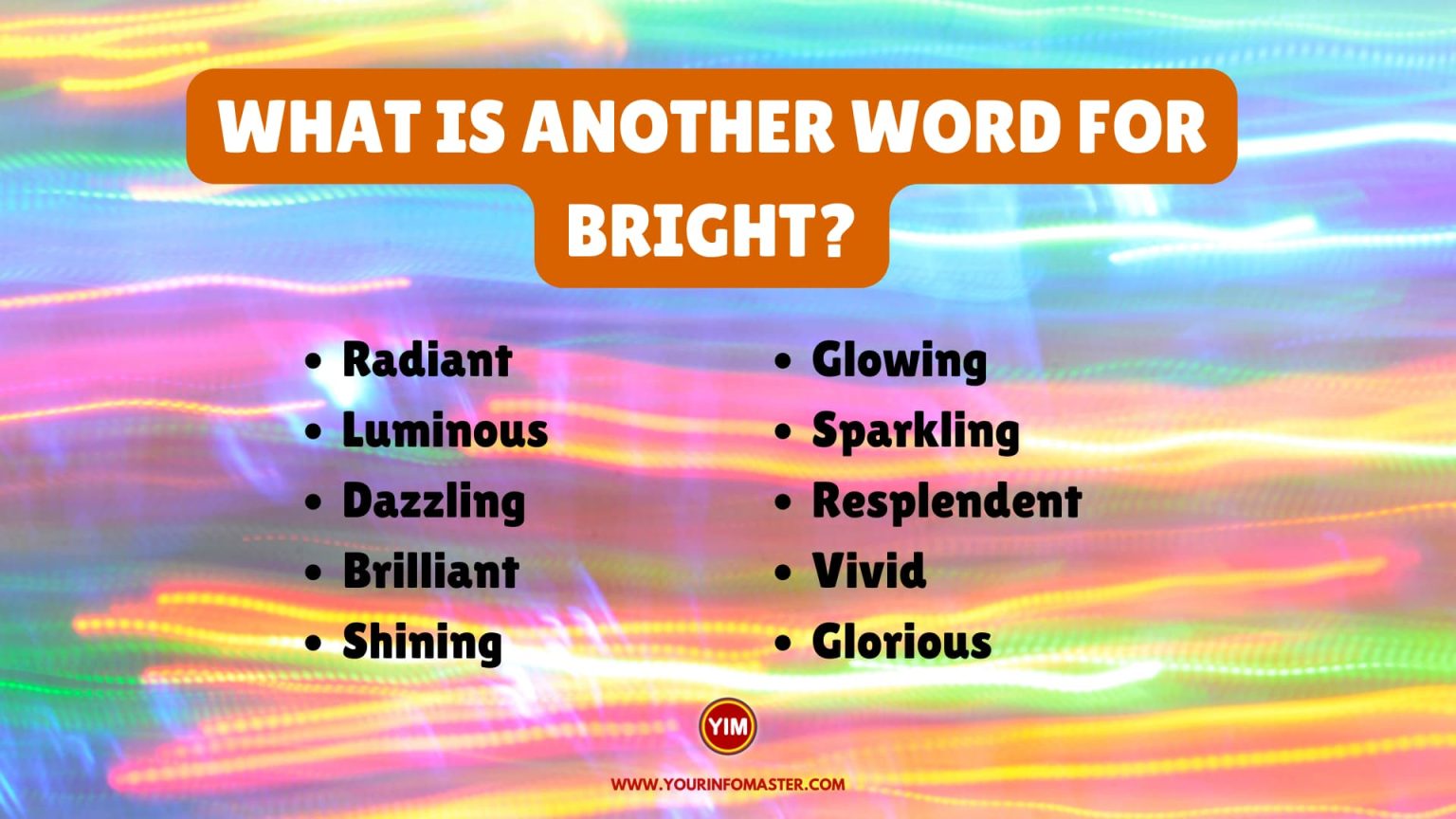 What Is Another Antonyms For Bright