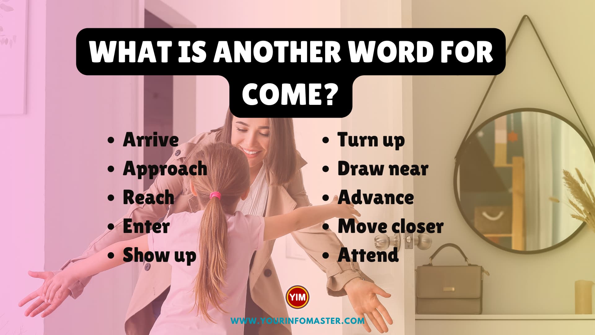 What Is another Word For Come Come Synonyms Antonyms And Sentences 