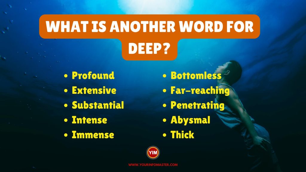 What Is Another Word For Deep Sentences Antonyms And Synonyms For 