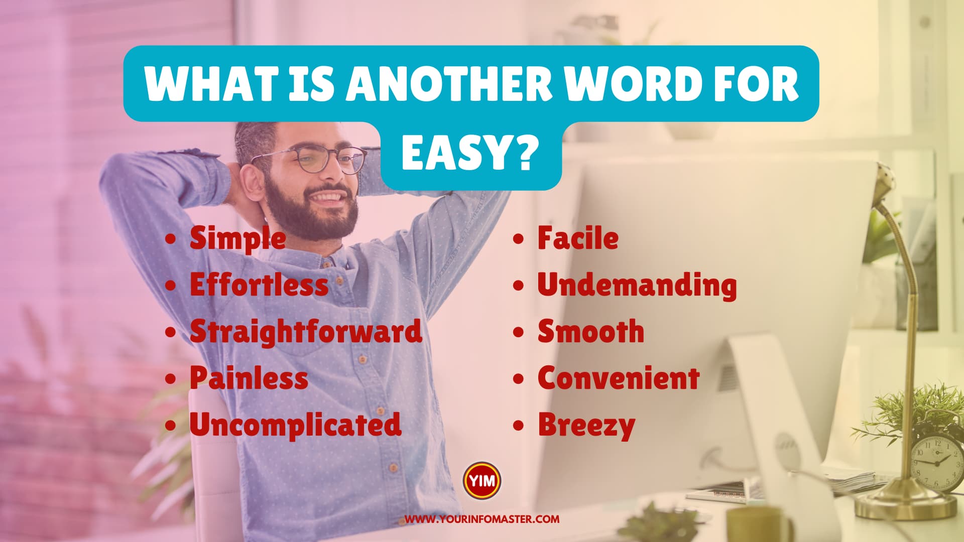 What Is Another Word For Easy Sentences Antonyms And Synonyms For 