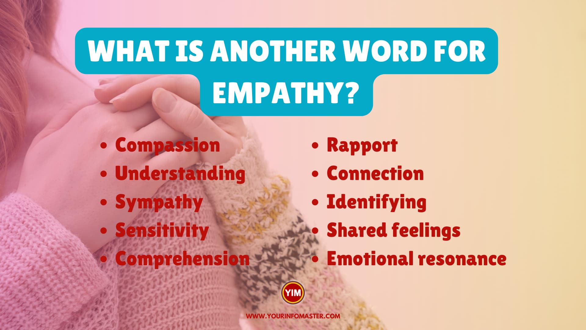 What Is Another Word For Empathy Sentences Antonyms And Synonyms For 