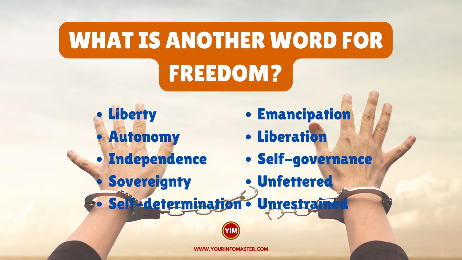 What Is Another Word For Freedom Sentences Antonyms And Synonyms For 