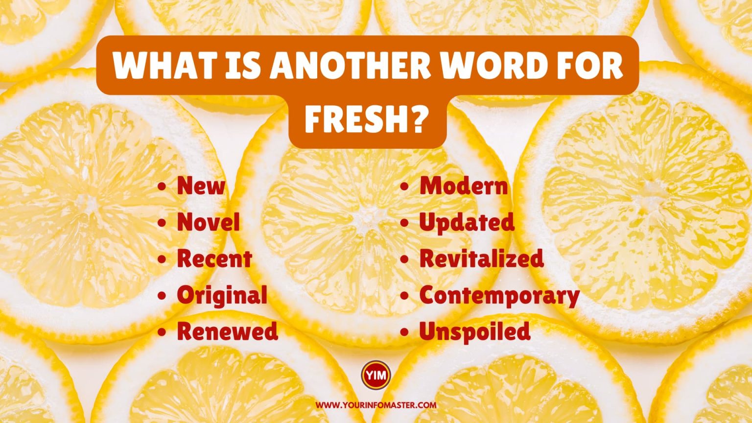 What Is Another Word For Fresh Sentences Antonyms And Synonyms For 