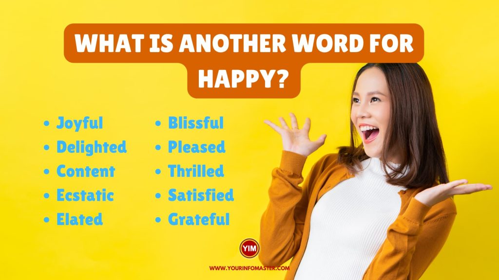 What Is Another Word For Happy Sentences Antonyms And Synonyms For 