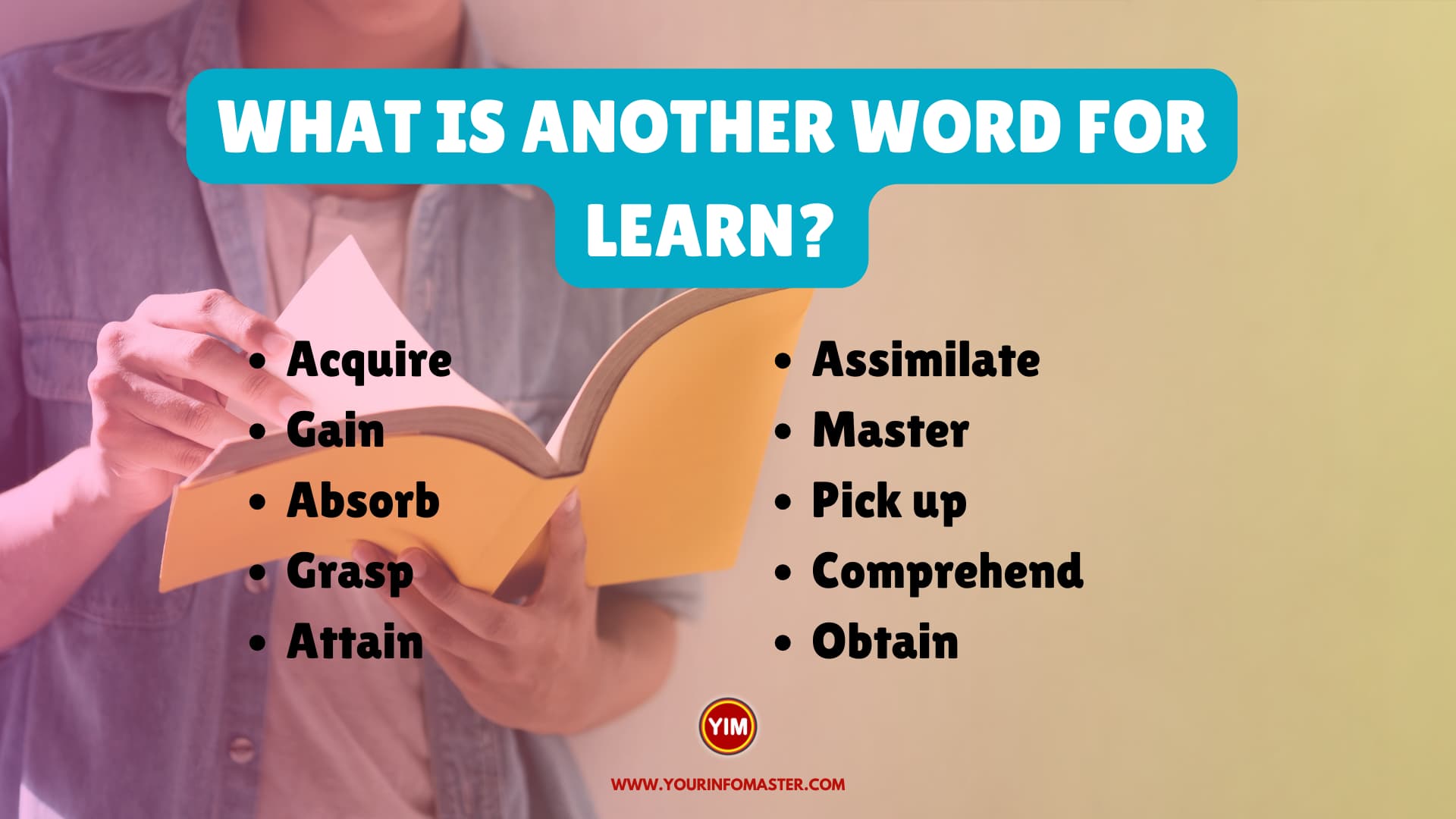  What Is Another Word For Learn Learn Synonyms Antonyms And 