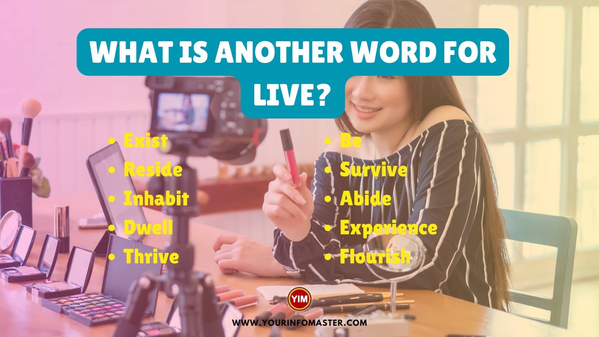 What Is Another Word For Live Live Synonyms Antonyms And Sentences 