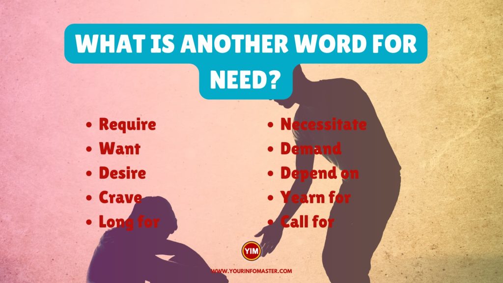 What Is Another Word For Need Need Synonyms Antonyms And Sentences 