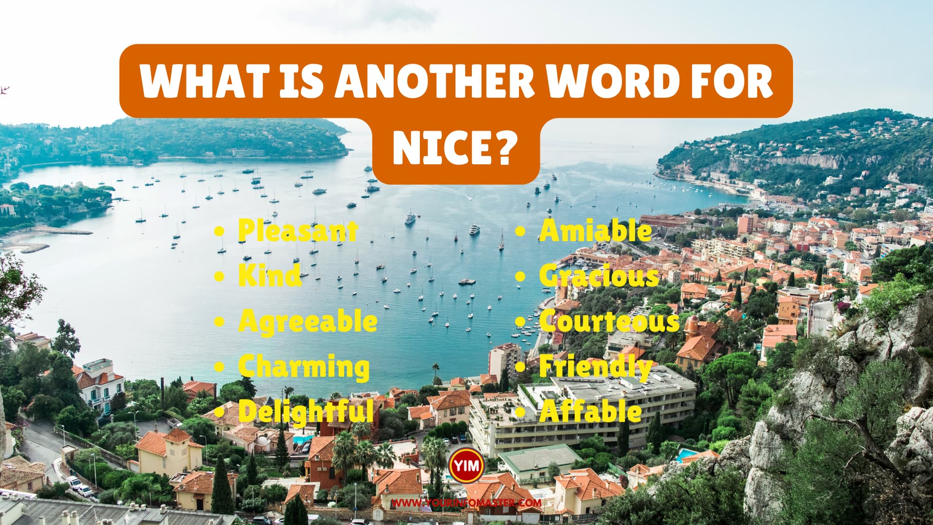 What Is Another Word For Nice Sentences Antonyms And Synonyms For 