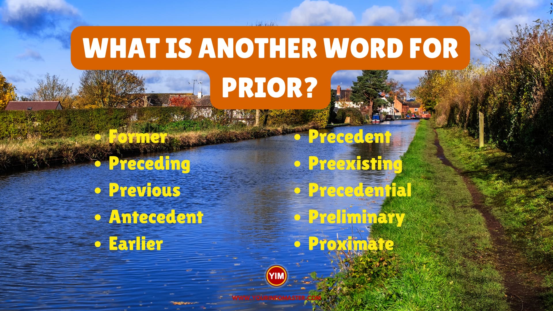 What Is Another Word For Prior Sentences Antonyms And Synonyms For 