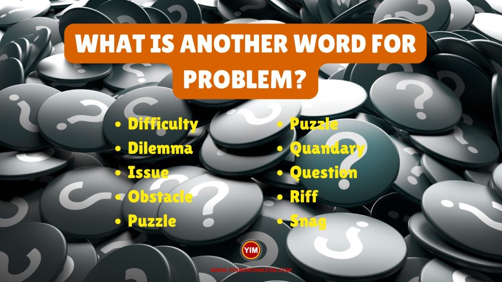 What Is Another Word For Problem Sentences Antonyms And Synonyms For 