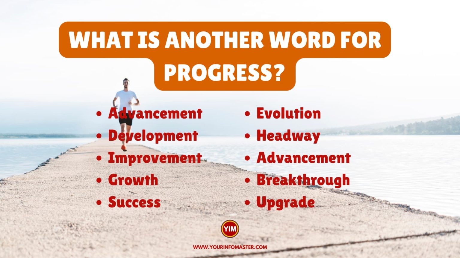 What Is A Another Word For Progress