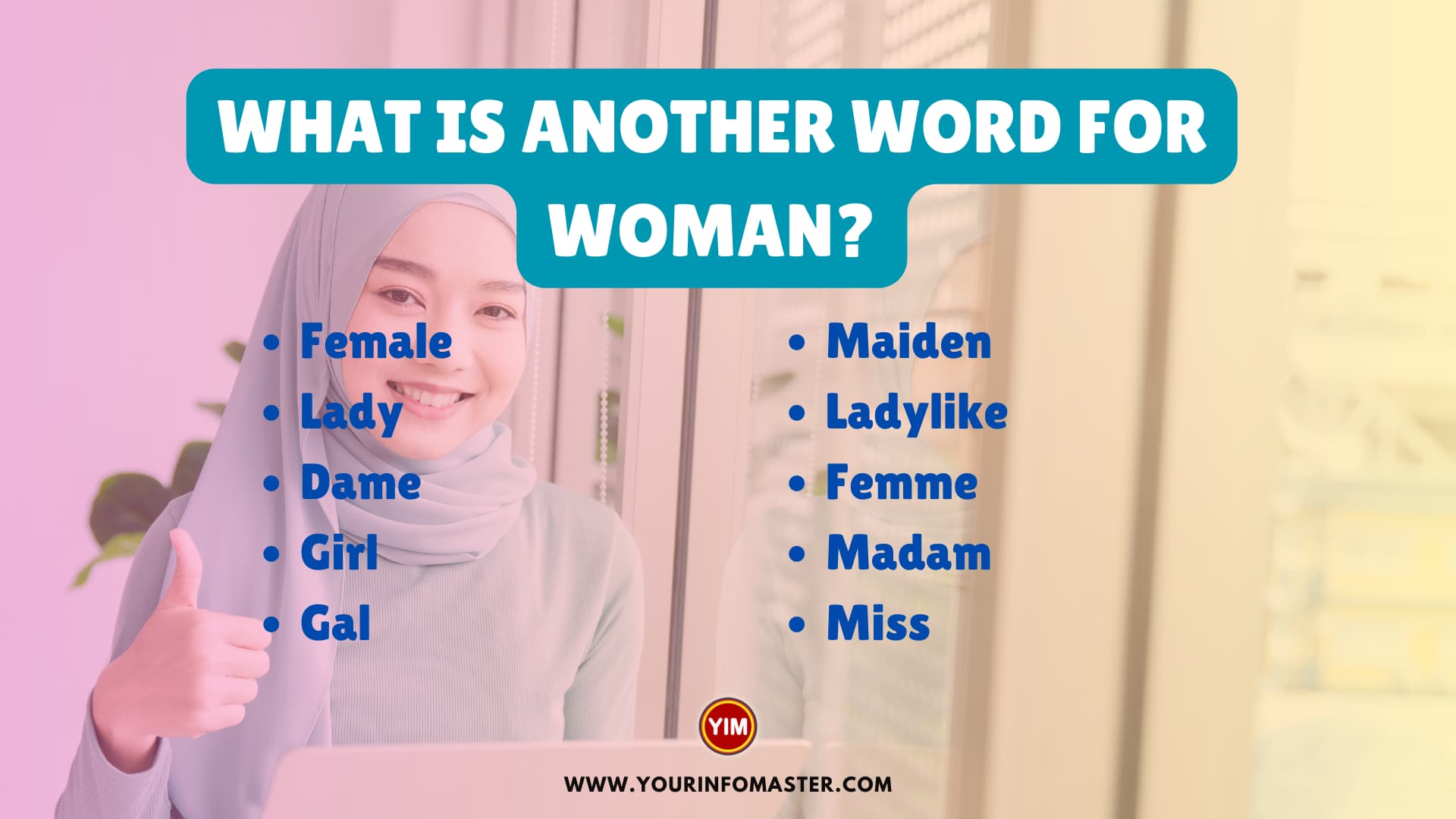 What Is Another Word For Woman Woman Synonyms Antonyms And 