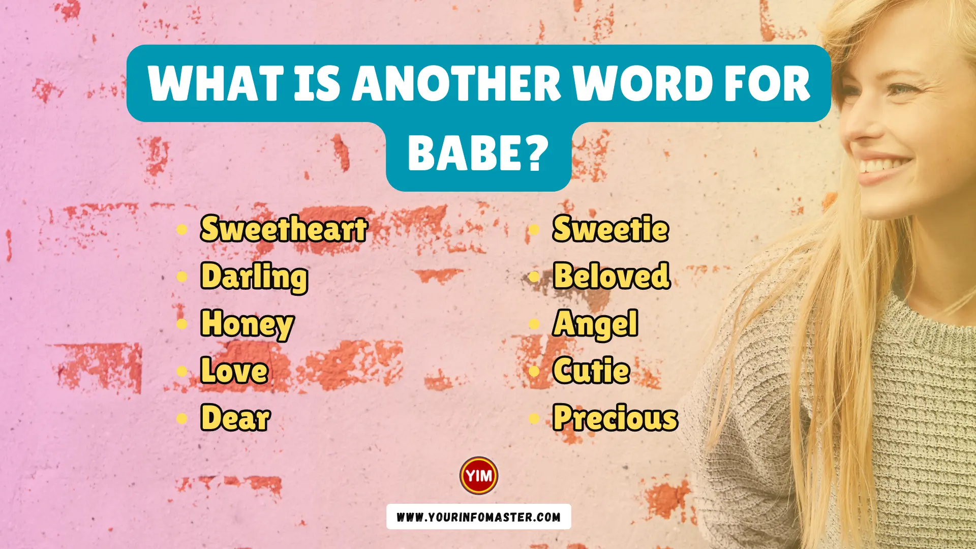 What Is Another Word For Babe Babe Synonyms Antonyms And Sentences 