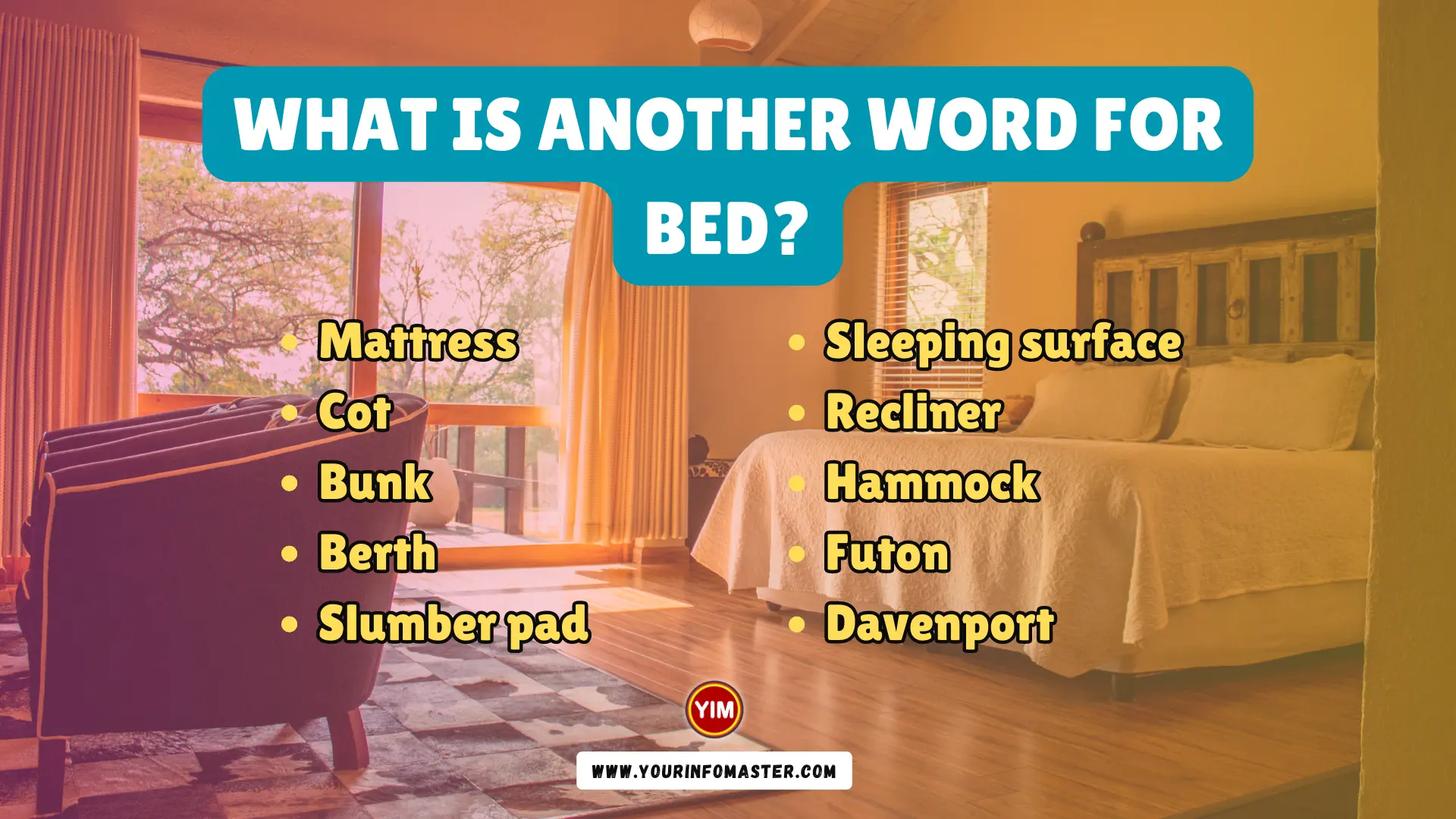 What Is Another Word For Bed Bed Synonyms Antonyms And Sentences 