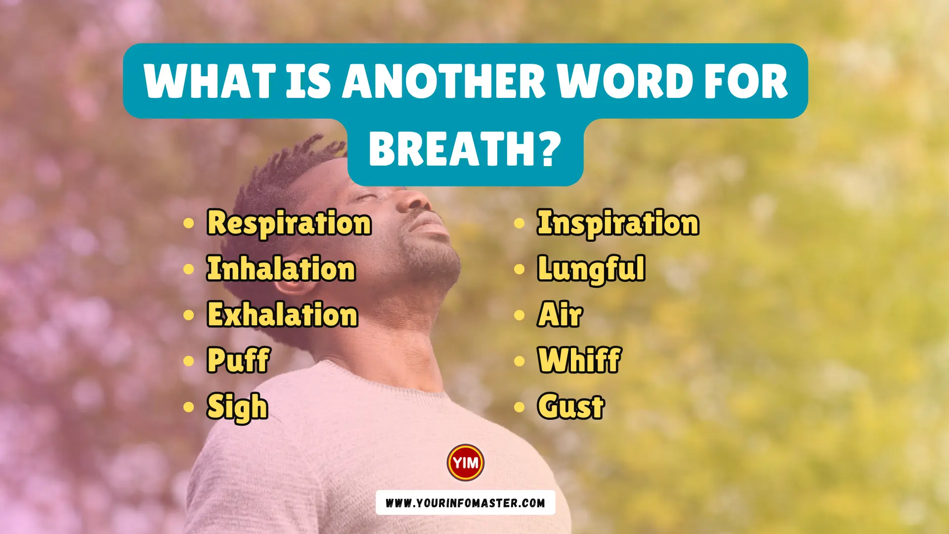 What Is Another Word For Breath Breath Synonyms Antonyms And 