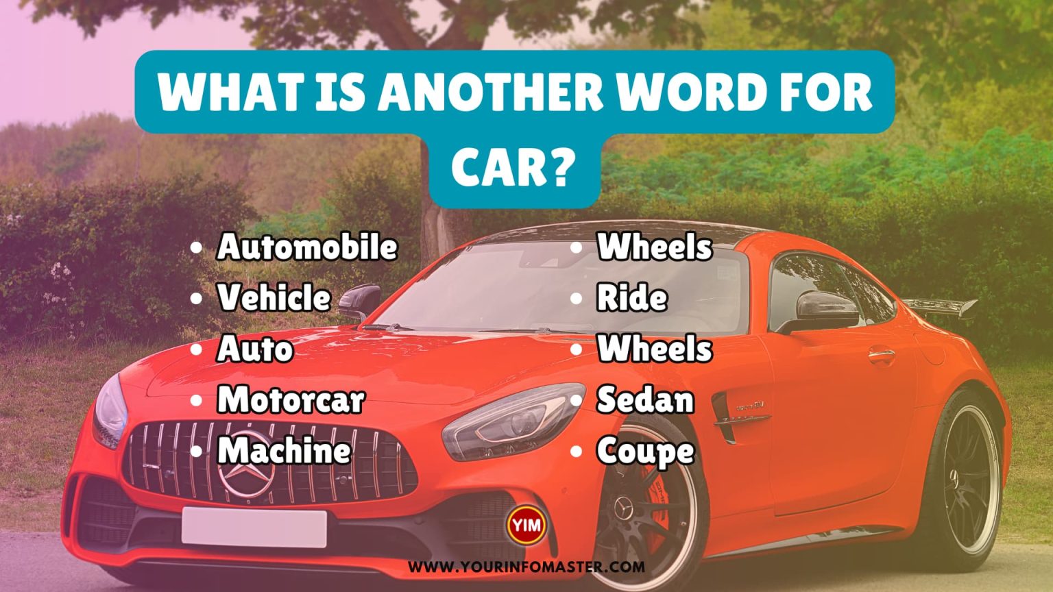 What Is Another Word For Car Car Synonyms Antonyms And Sentences 