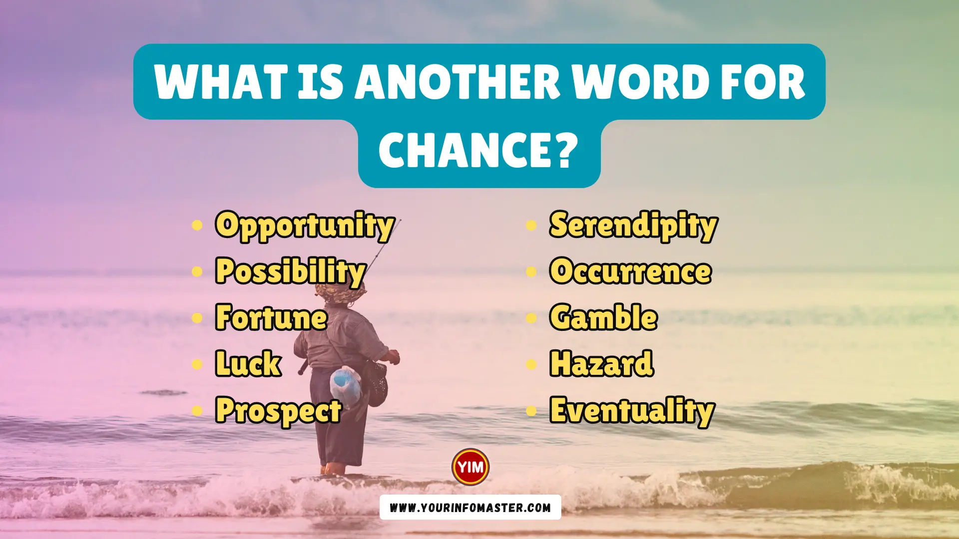 What Is another Word For Chance Chance Synonyms Antonyms And 