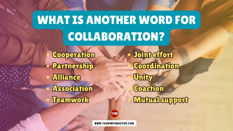 What is another word for Collaboration