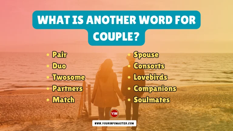 What is another word for Couple