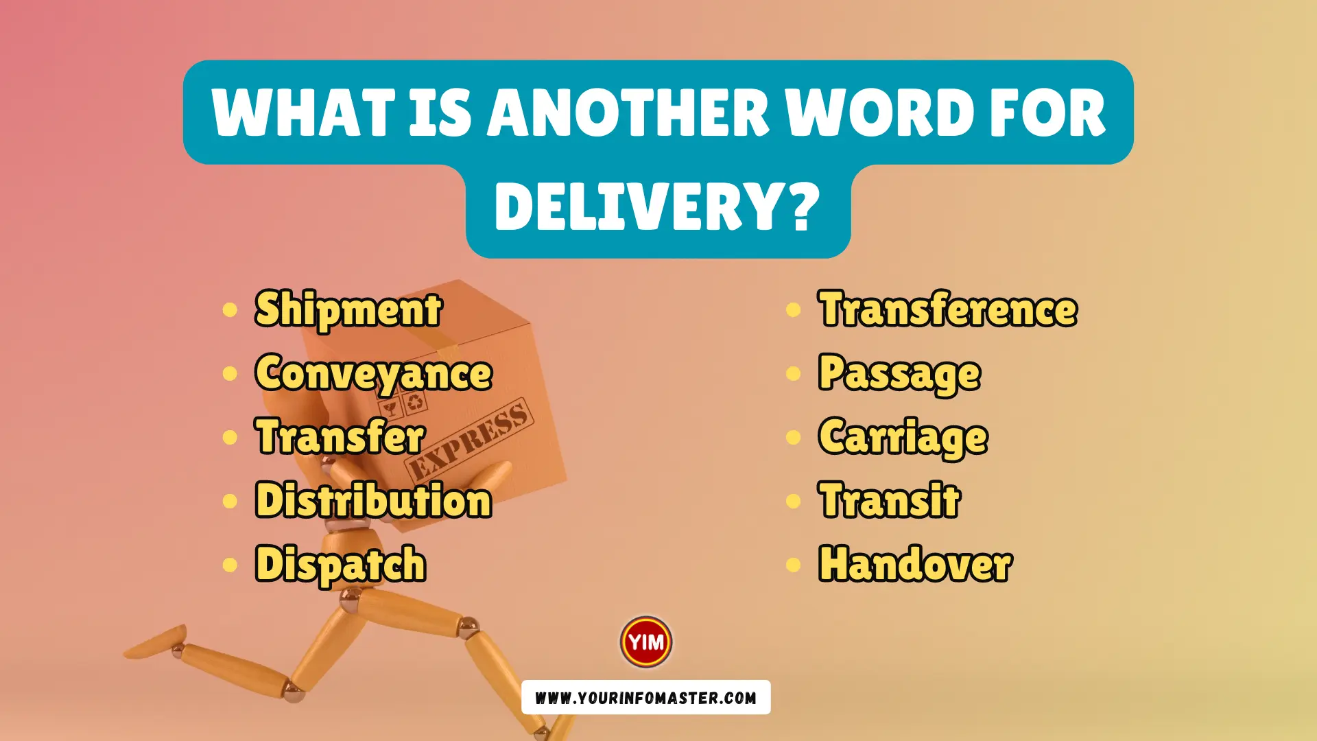 What Is Another Word For Delivery Delivery Synonyms Antonyms And 