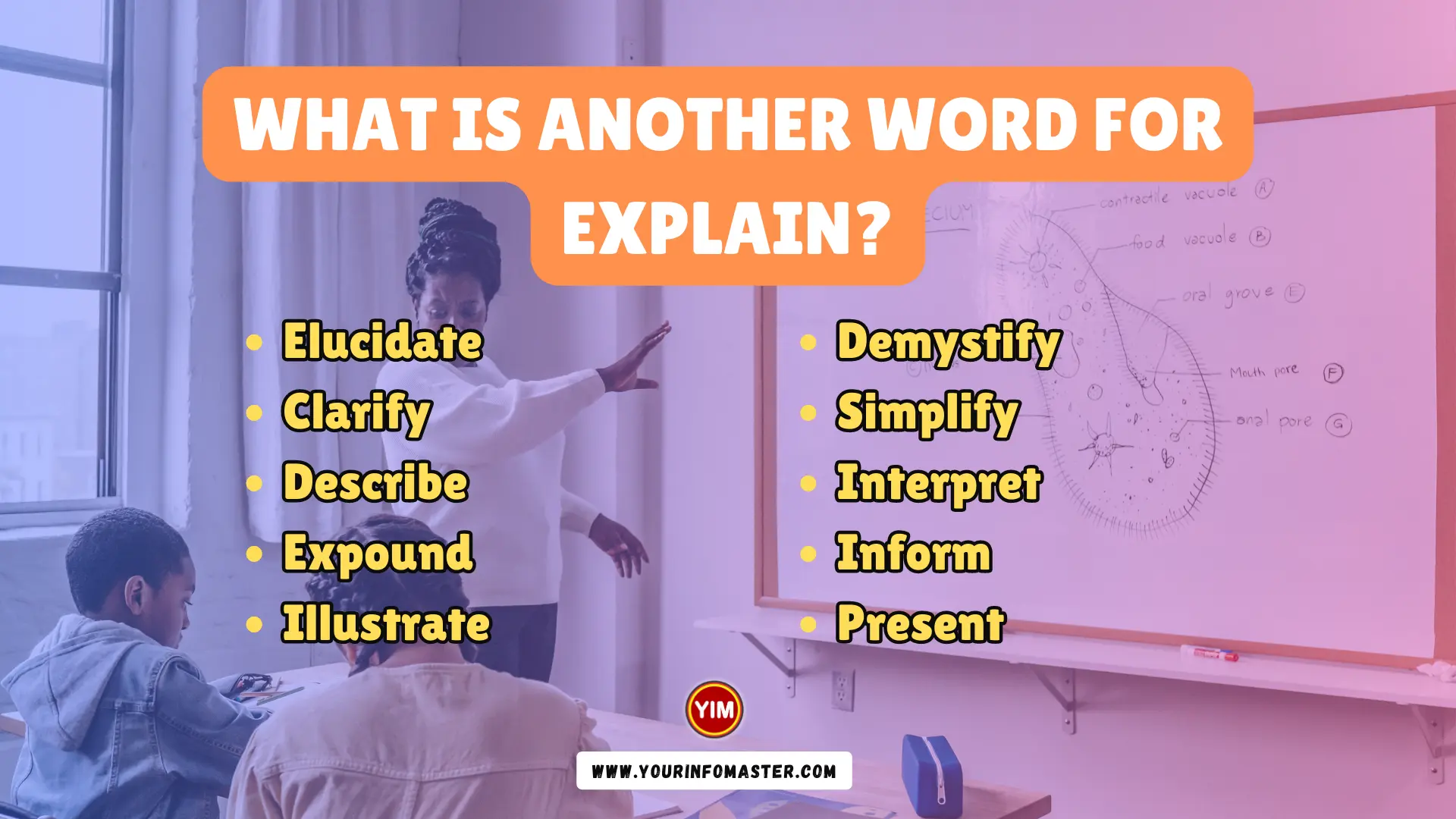  What Is Another Word For Explain Explain Synonyms Antonyms And 