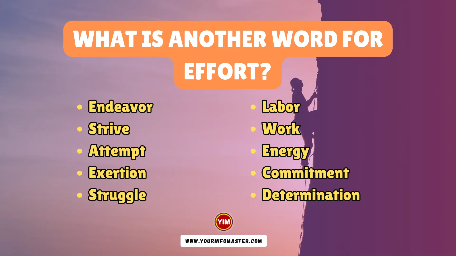 What Is Another Word For Effort Effort Synonyms Antonyms And 