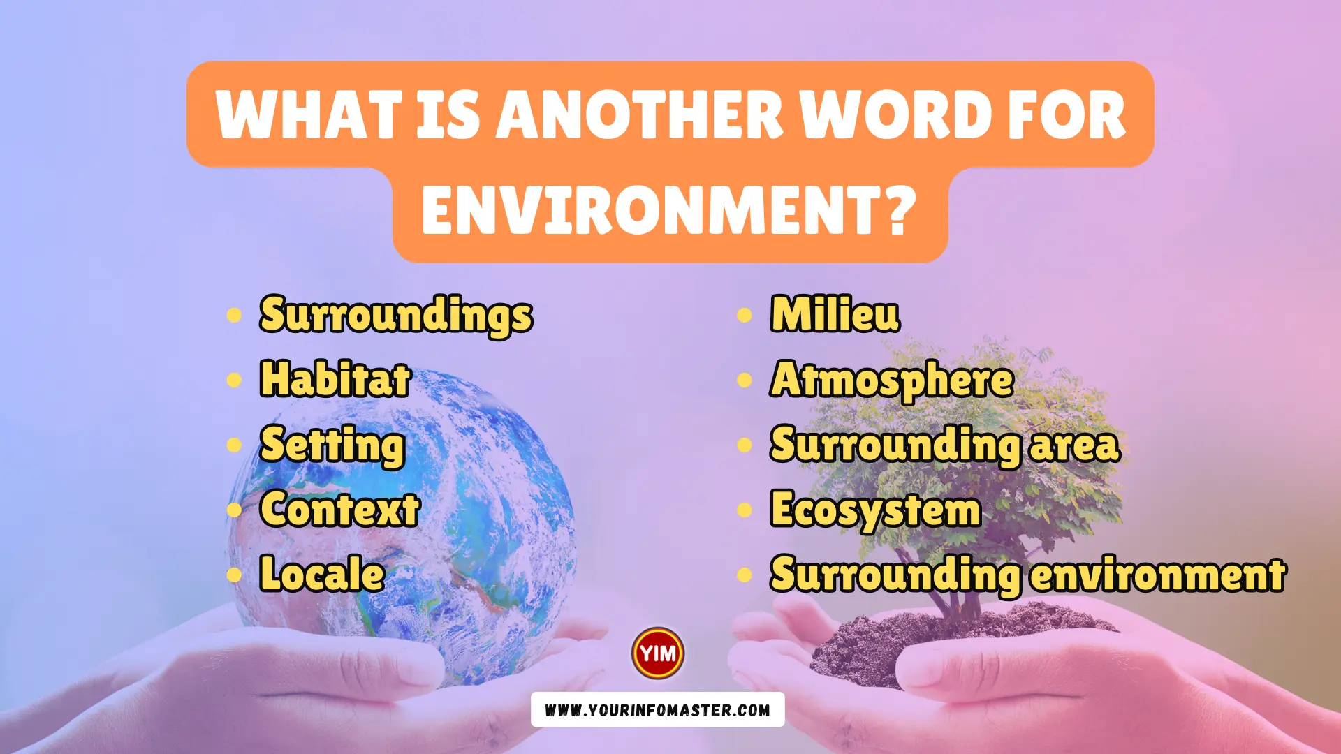 What Is another Word For Environment Environment Synonyms Antonyms 