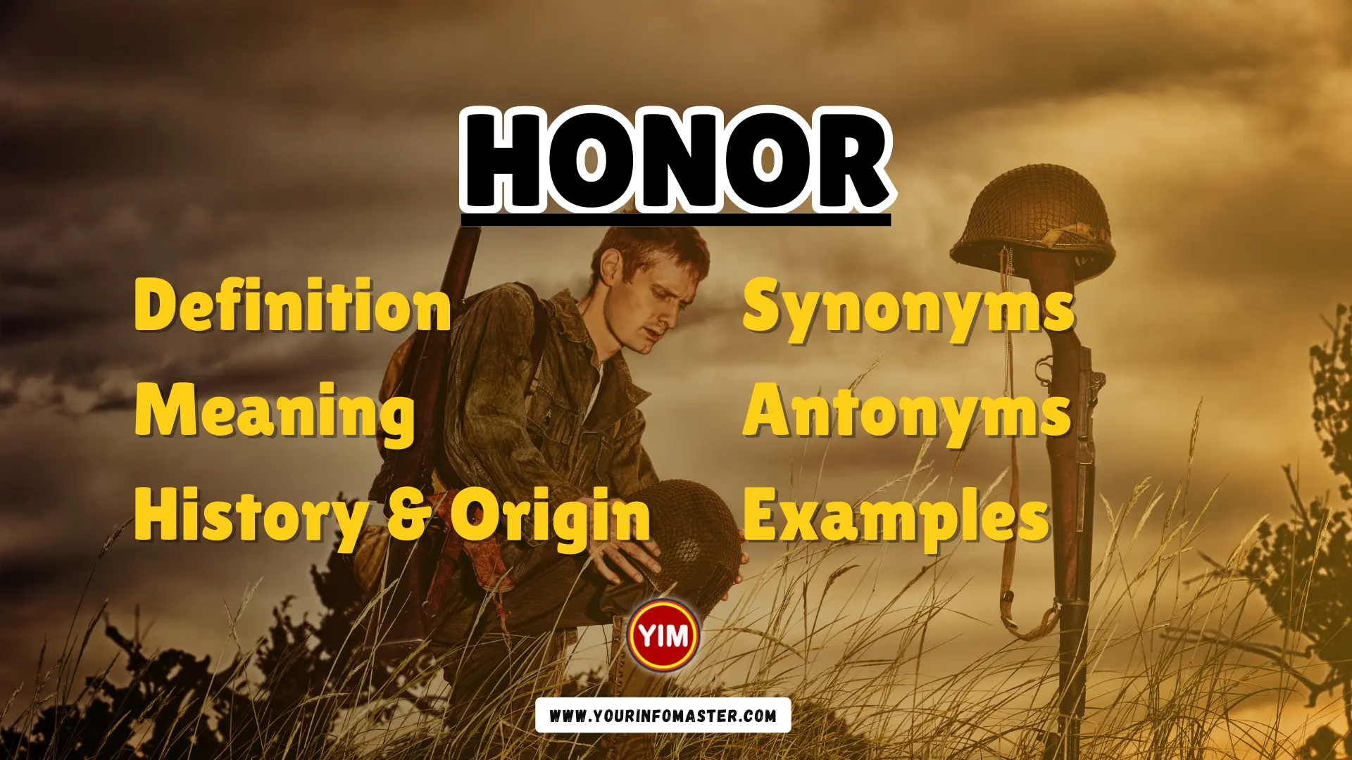 Honor Synonyms Antonyms Example Sentences Your Info Master 2023